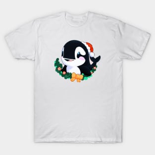 Cute Orca Drawing T-Shirt